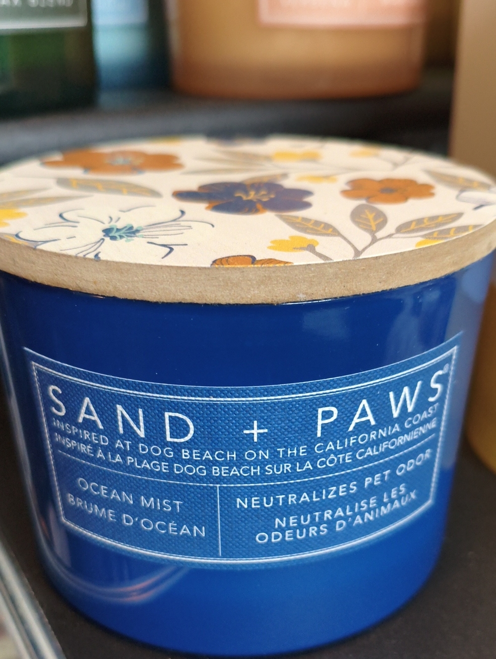Sand + Paws Ocean Mist Scented Candle